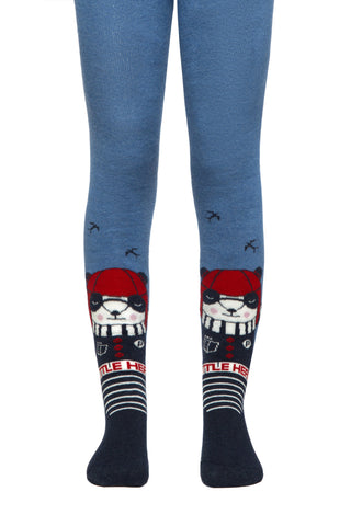 Conte-Kids Cotton Terry Tights - Sof-Tiki 520 - By Baano