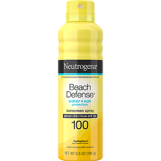 Neutrogena Beach Defense Sunscreen Spray With SPF 100, 6.5 Oz