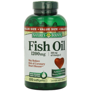 Nature's Bounty Fish Oil, 1200 Mg, Rapid Release Softgels
