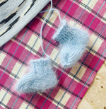 San Andres Gingham Pink & White Table Runner