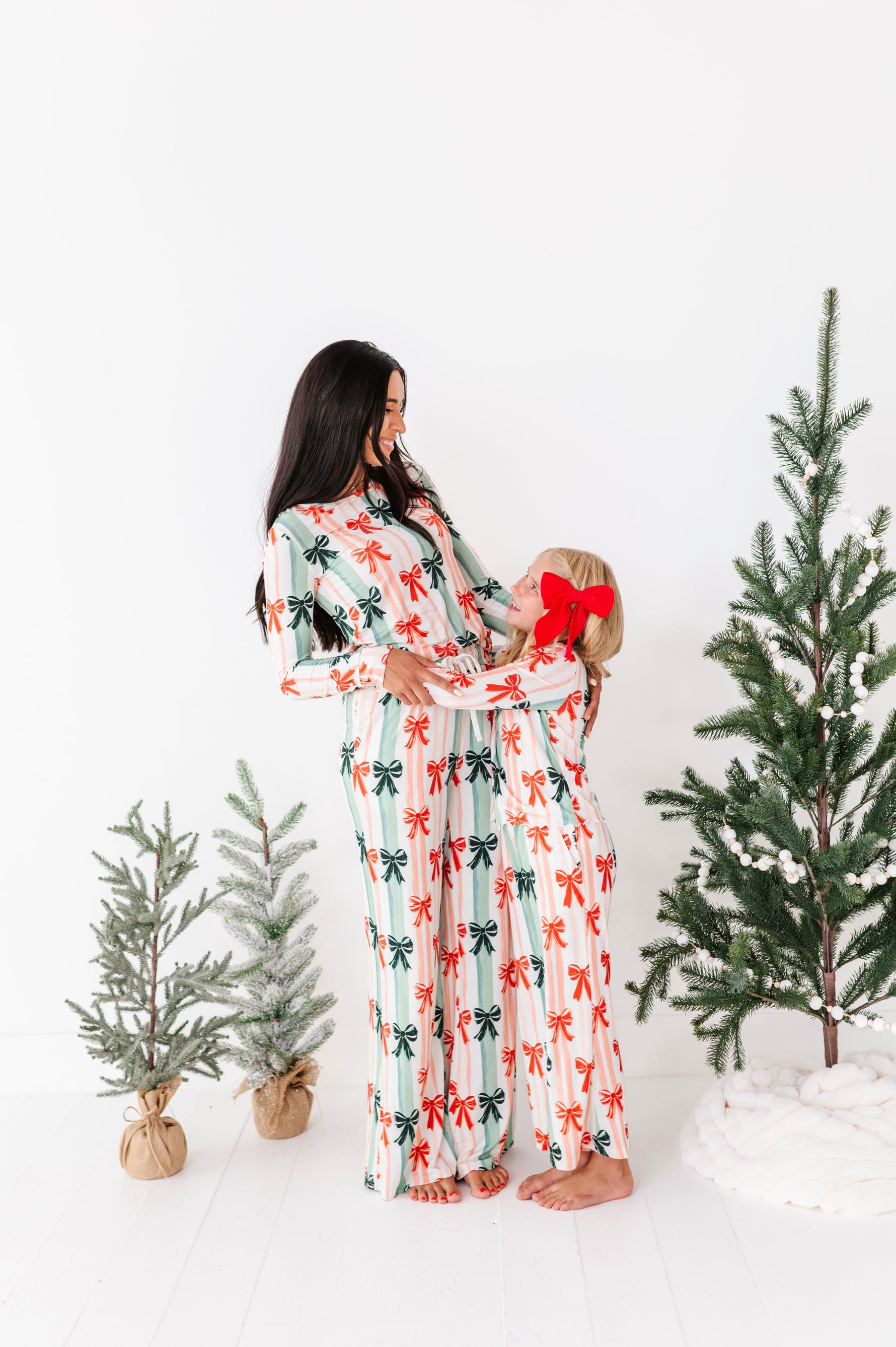 Bows | GIRLS WIDE-LEG SET - By Baano