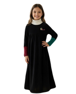 Nipoti Hand Embroidered Velour Maxi Dress