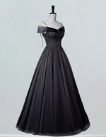 Off-Shoulder Tulle Evening Gown | Elegant Prom & Bridesmaid Dress