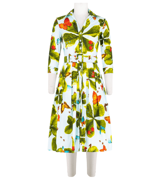 Audrey Dress #1 Soft Aqua Regular Dress - By Baano
