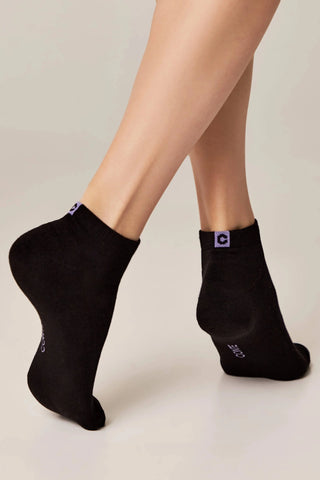 Cotton Ankle Socks Conte Active 571 - Terry Foot - By Baano