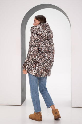 Shimmer Luxe Down Fill Coat - By Baano