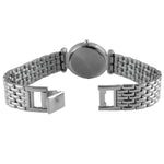 Women Crystal Watch Bracelet with Matching Heart Earrings