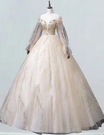 Off-Shoulder Tulle Ball Gown | Girls' Prom & Evening Dress | Elegant & Formal