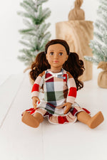 Holiday Plaid | DOLL DRESS - By Baano