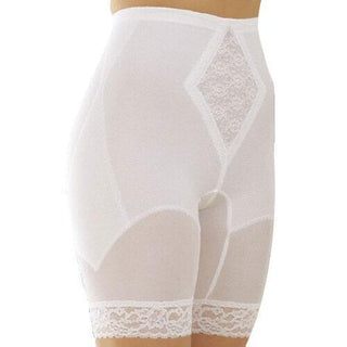 Style 6795 | Waistline Thigh Slimmer with Tummy Control Panel| Memory Compression Fabric | Medium Support Rago Shapewear
