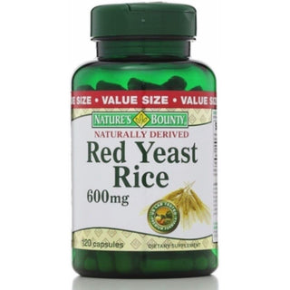 Nature's Bounty Red Yeast Rice 600 Mg, Capsules