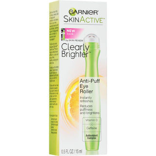 Garnier Skin Active Eye Roller, Anti Puff, Clearly Brighter 0.5 Fl Oz