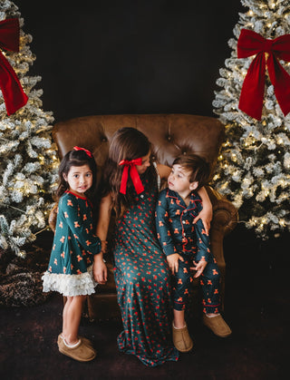 *PREORDER* Christmas Rose Maxi Gown