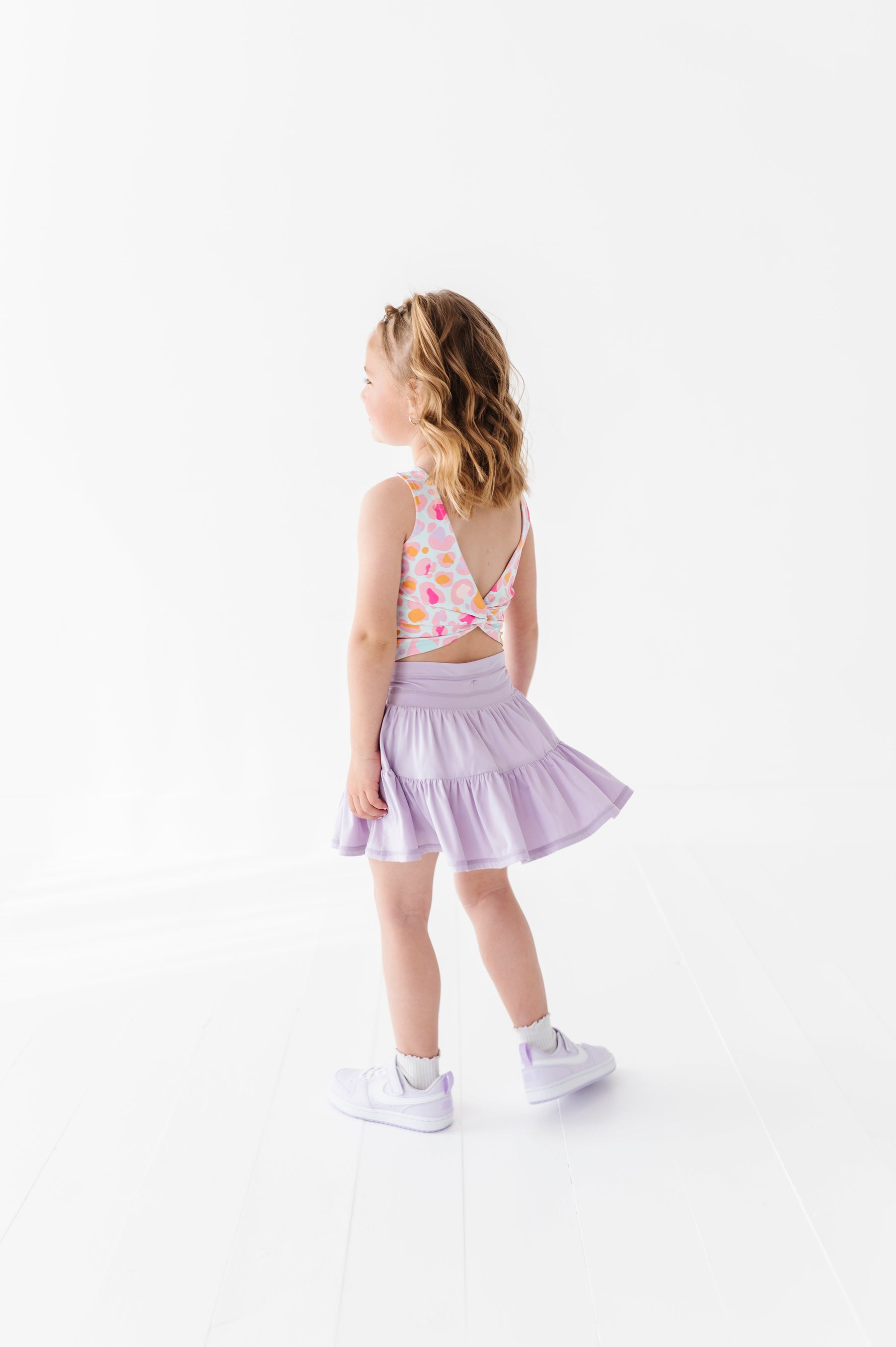 Very Violet | 2-tiered Skort - By Baano