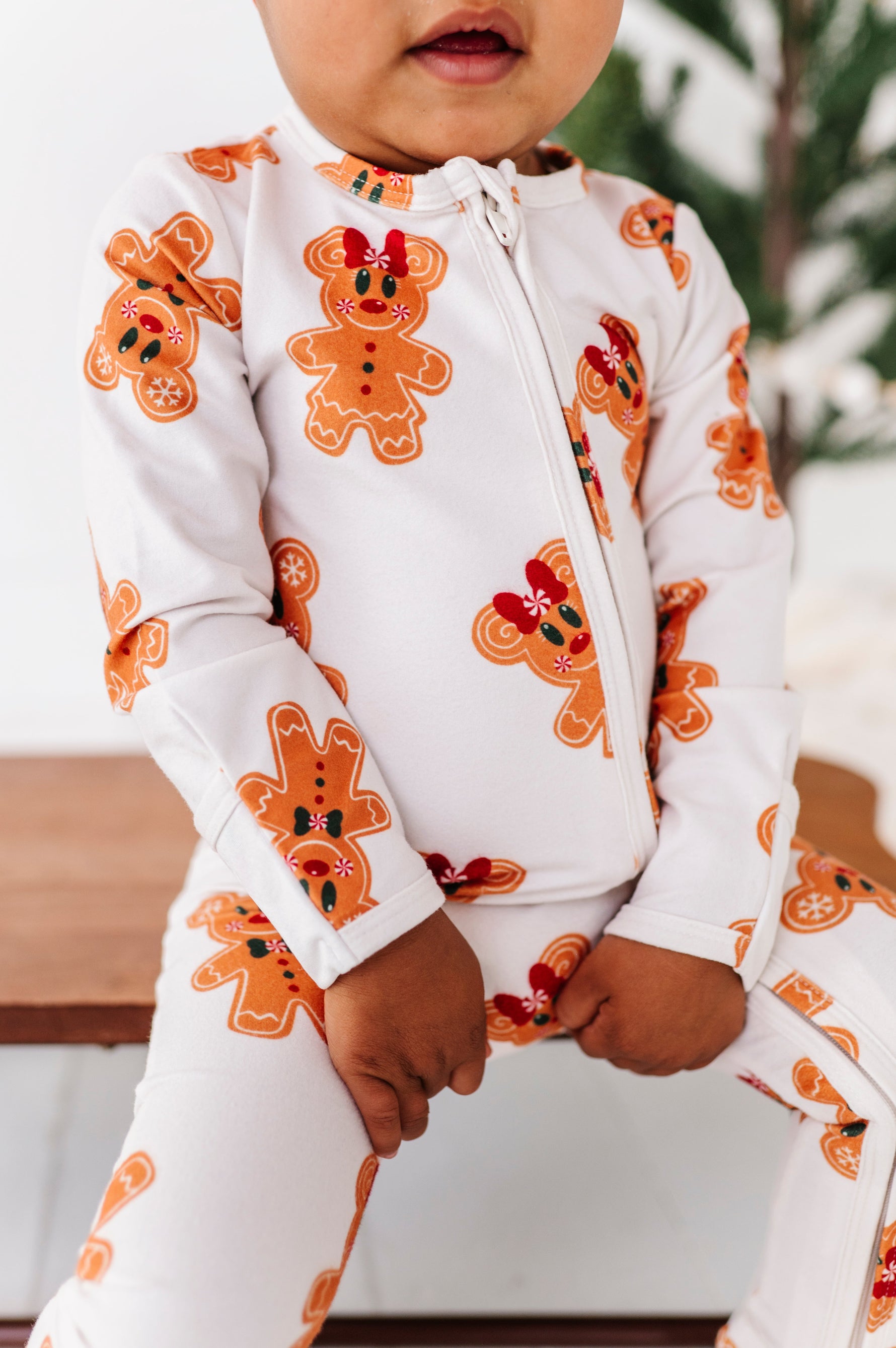 Magical Gingerbread | ZIP ROMPER - By Baano