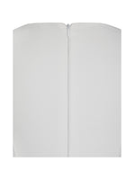 Iliana White Pearl Chain Embellished Midi Dress Miss Circle