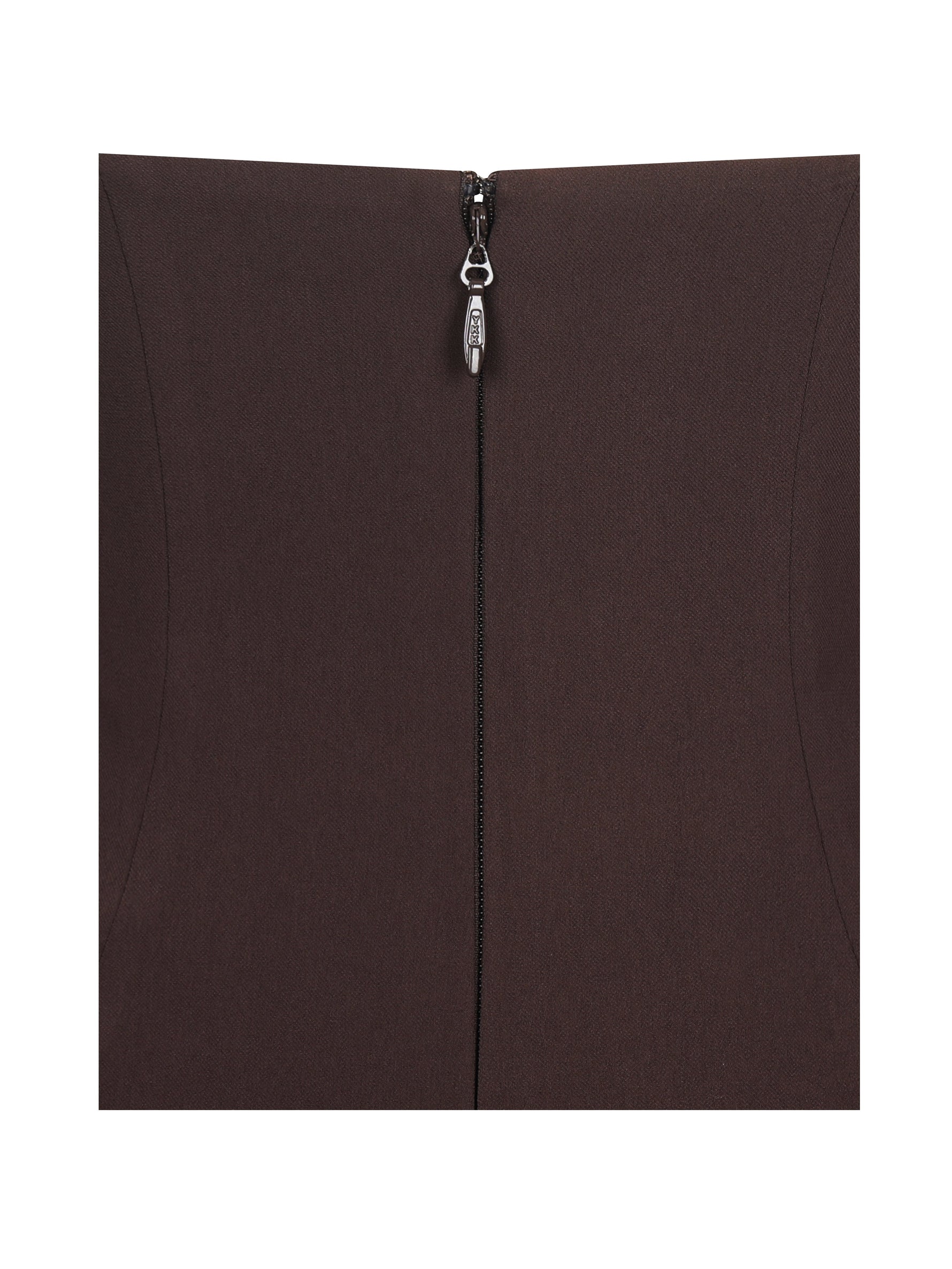 Giovana Espresso Sweetheart Draped Mesh Mermaid Maxi Dress