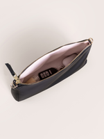 3-Piece Pouch Clutch Purse Set - Black - By Baano