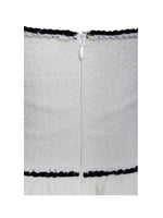 Natalie U Neck Halter Drop Waist Tweed Midi Dress Miss Circle