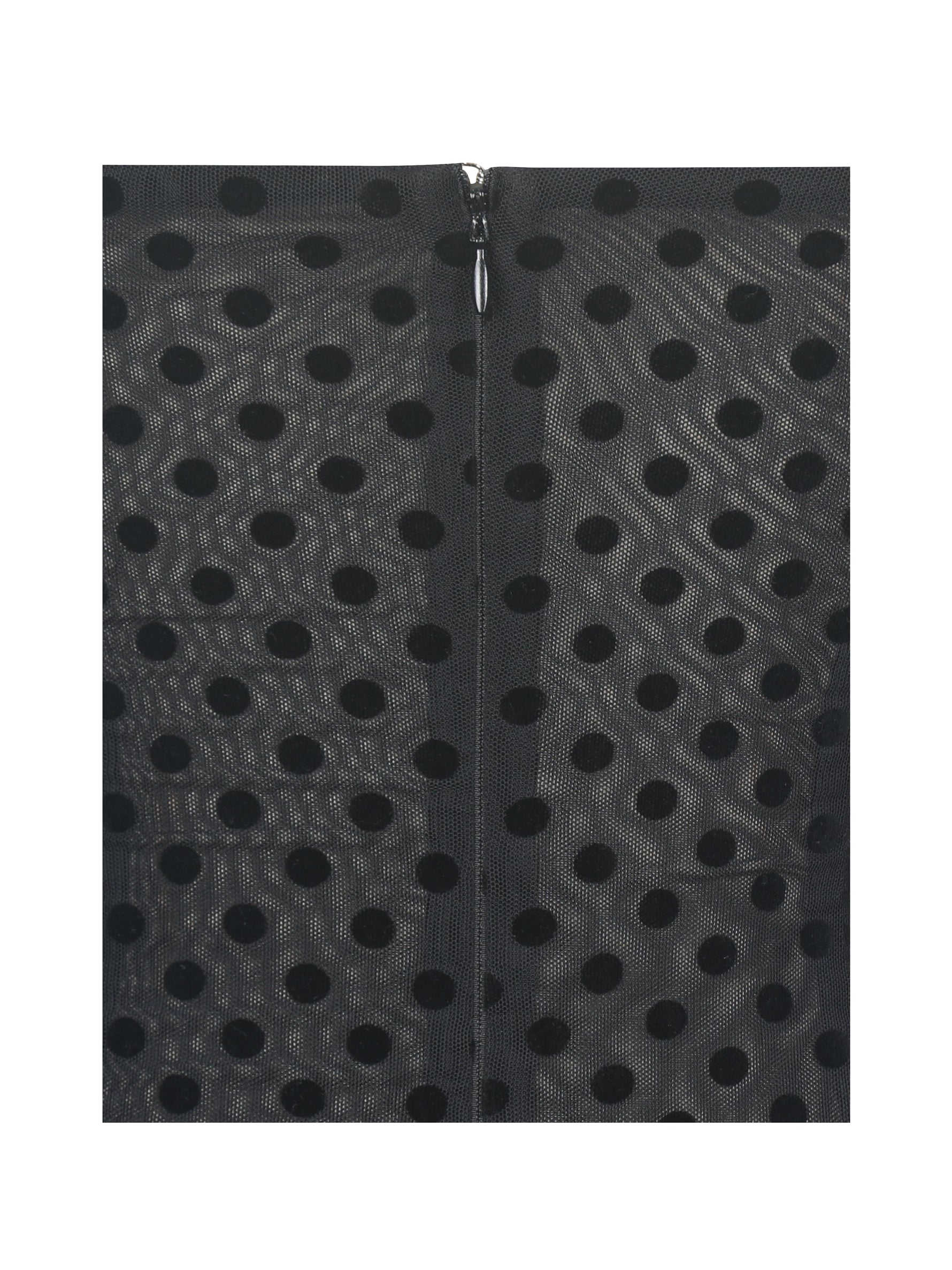 Faith Black and White Polka Dot Sweetheart Maxi Dress Miss Circle