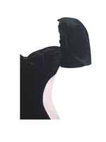 Nova Black Contoured Sweetheart Puff Sleeve Mini Dress Miss Circle