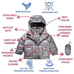 Car Seat Coat | The Road Coat Vegan - Platinum