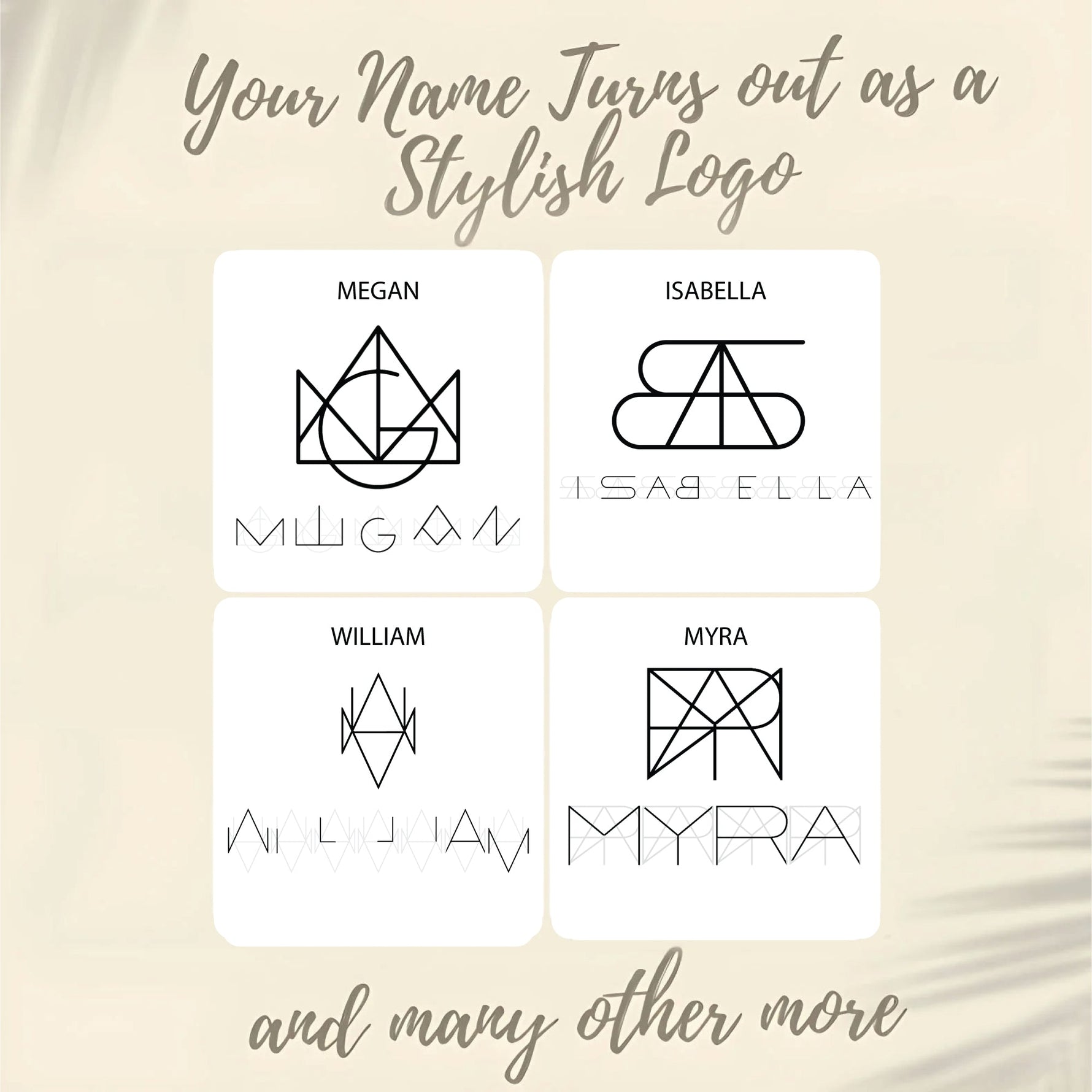 Patricia Name Logo Necklace