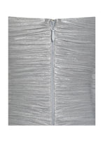 Palmer Silver Glitter Drop Waist Maxi Dress Miss Circle