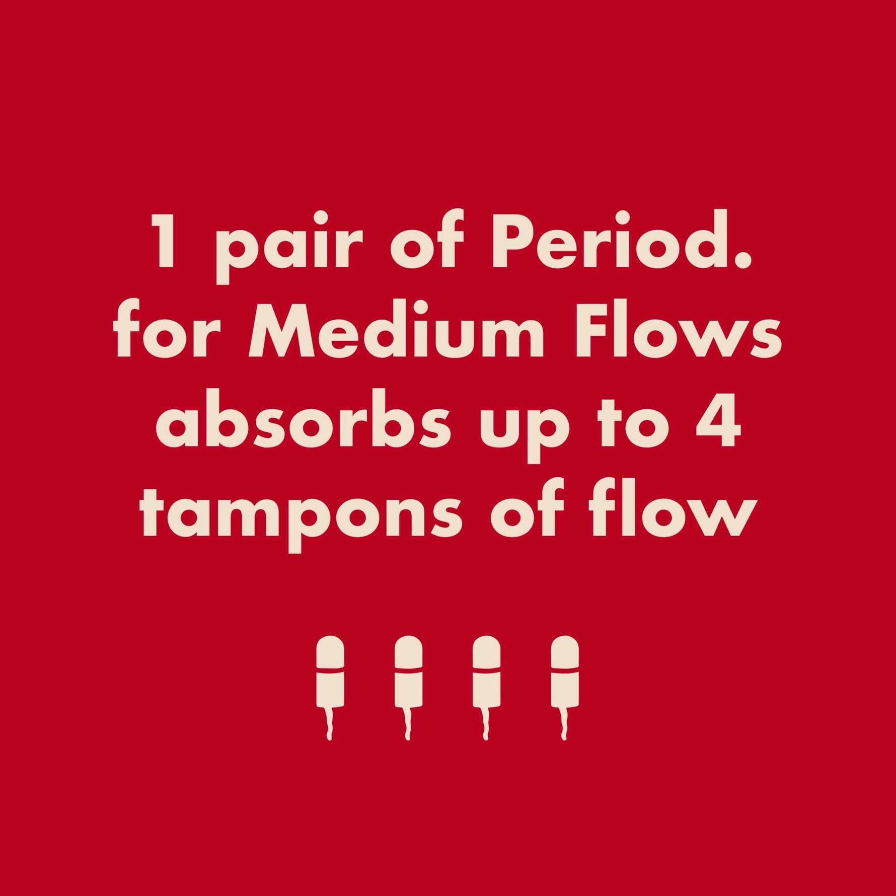 The High Waisted Period. in Microfiber For Medium Flows - Glamourous Grace