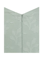 Magda Mint Green Deep V Neck Halter A-line Midi Dress