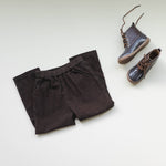 Brown Cord Boys Pant - By Baano