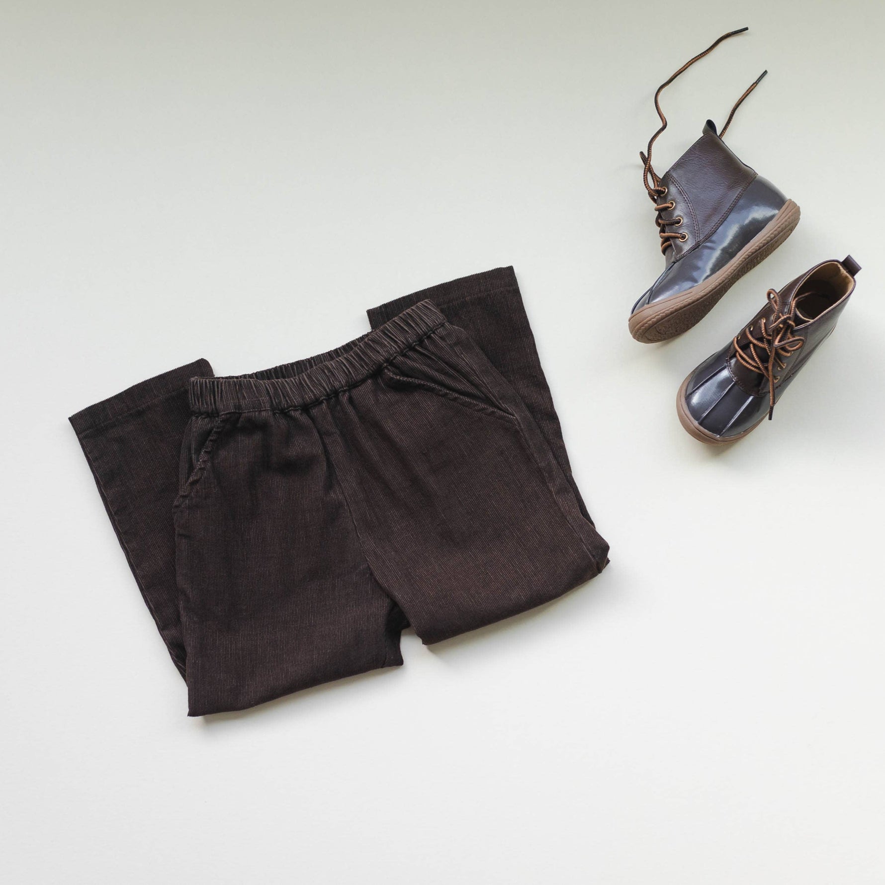 Brown Cord Boys Pant - By Baano