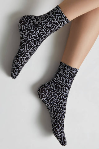 Dense Socks Conte Fantasy - "Love" Designs - By Baano