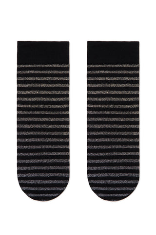 Socks Conte Fantasy - Shimmering Stripe - By Baano