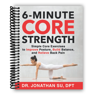 6-Minute Core Strength: Simple Core Exercises to Improve Posture, Build Balance, and Relieve Back Pain(Spiral Bound) - By Baano