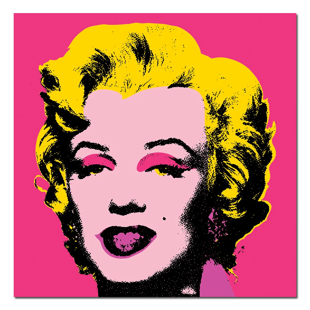 60s Silkscreen Andy Warhol Stickers - Pack of 3