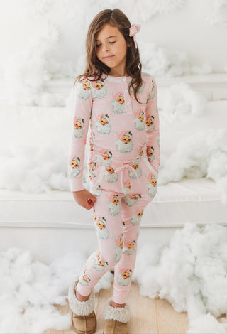 *PREORDER* Pink Vintage Santa Comfort Set - By Baano