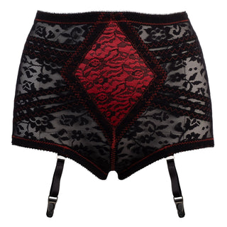 Extra Firm Panty Girdle with Detachable Garters, Extra Firm Shaping | 6197 Rago Shapewear