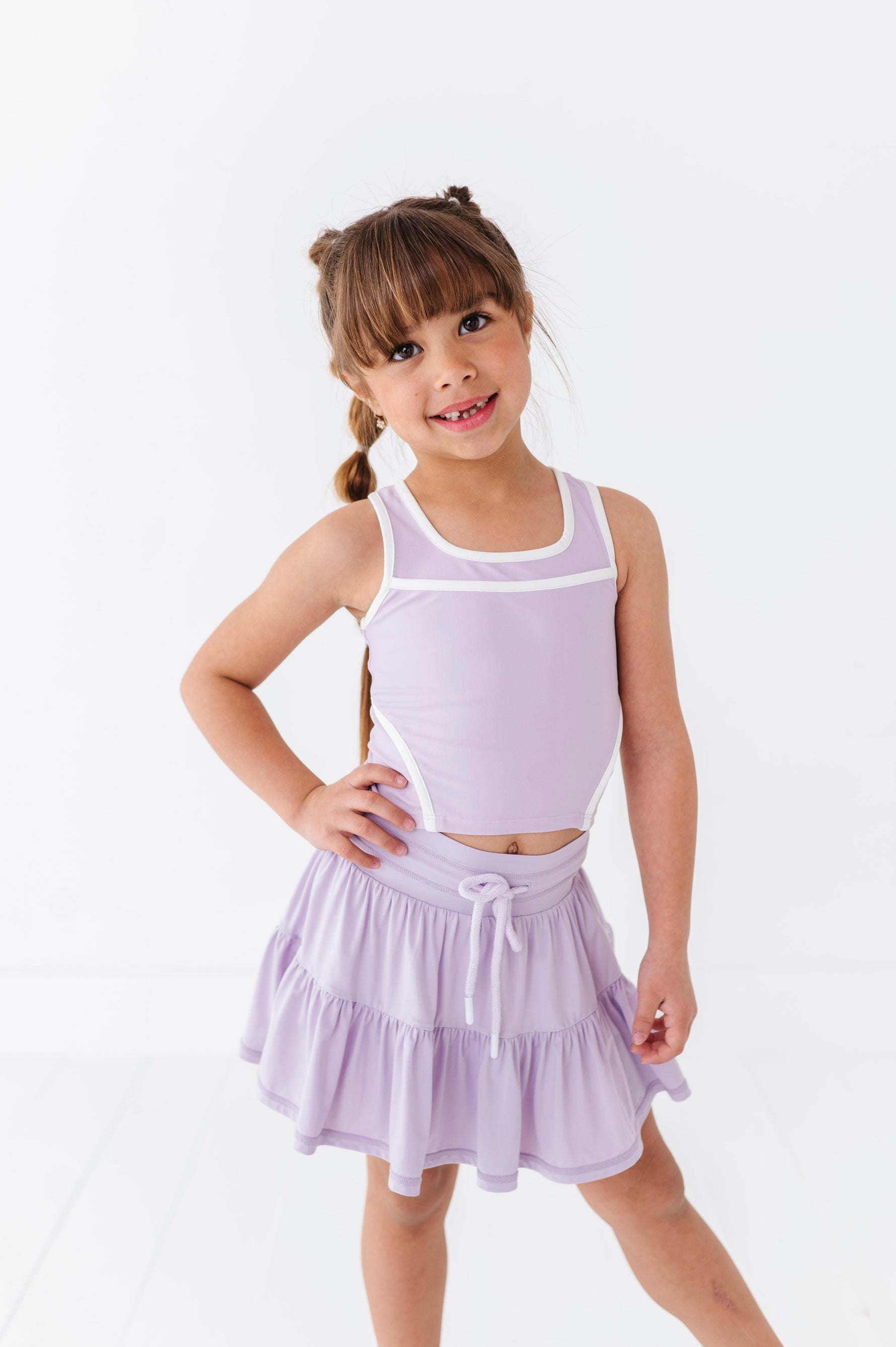Very Violet | 2-tiered Skort - By Baano