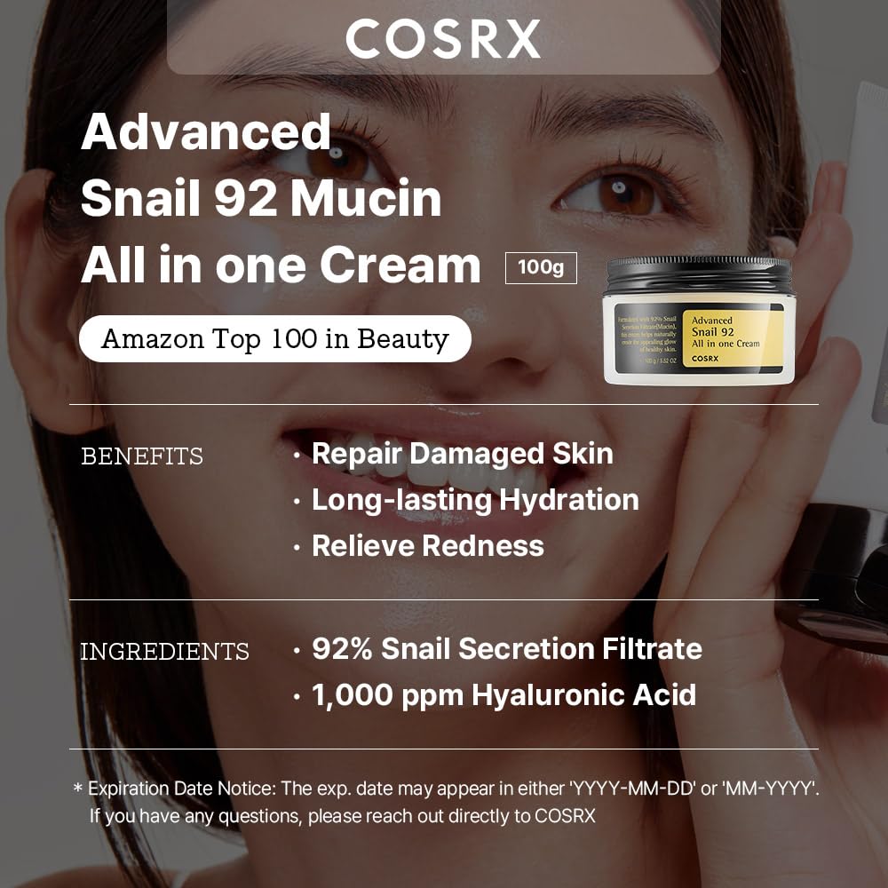 Cosrx Advanced Snail 92 All in one Cream - By Baano