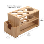 Bamboo Electric Toothbrush & Toothpaste Holder