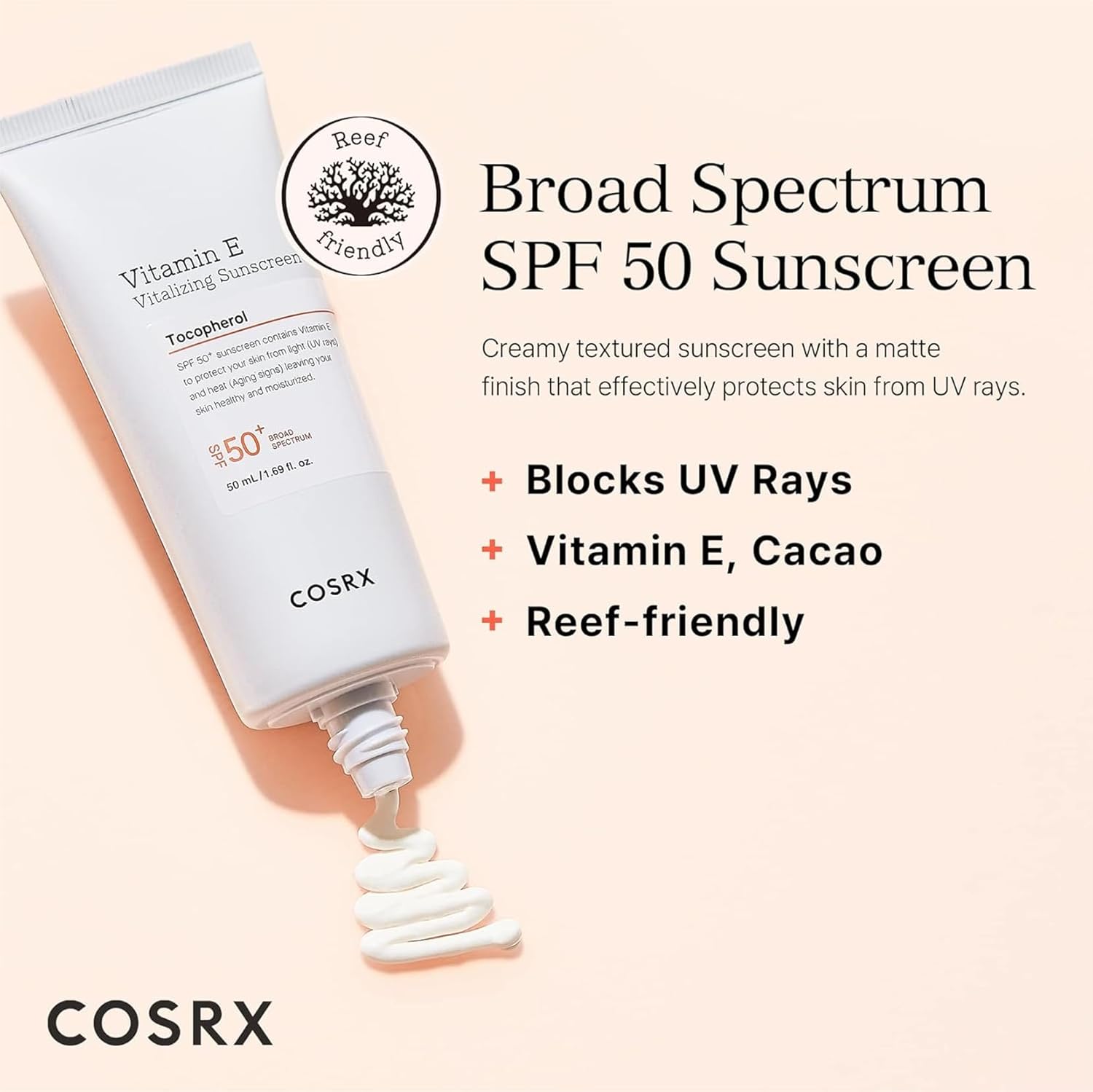 Cosrx Vitamin E Vitalizing Sunscreen SPF 50+