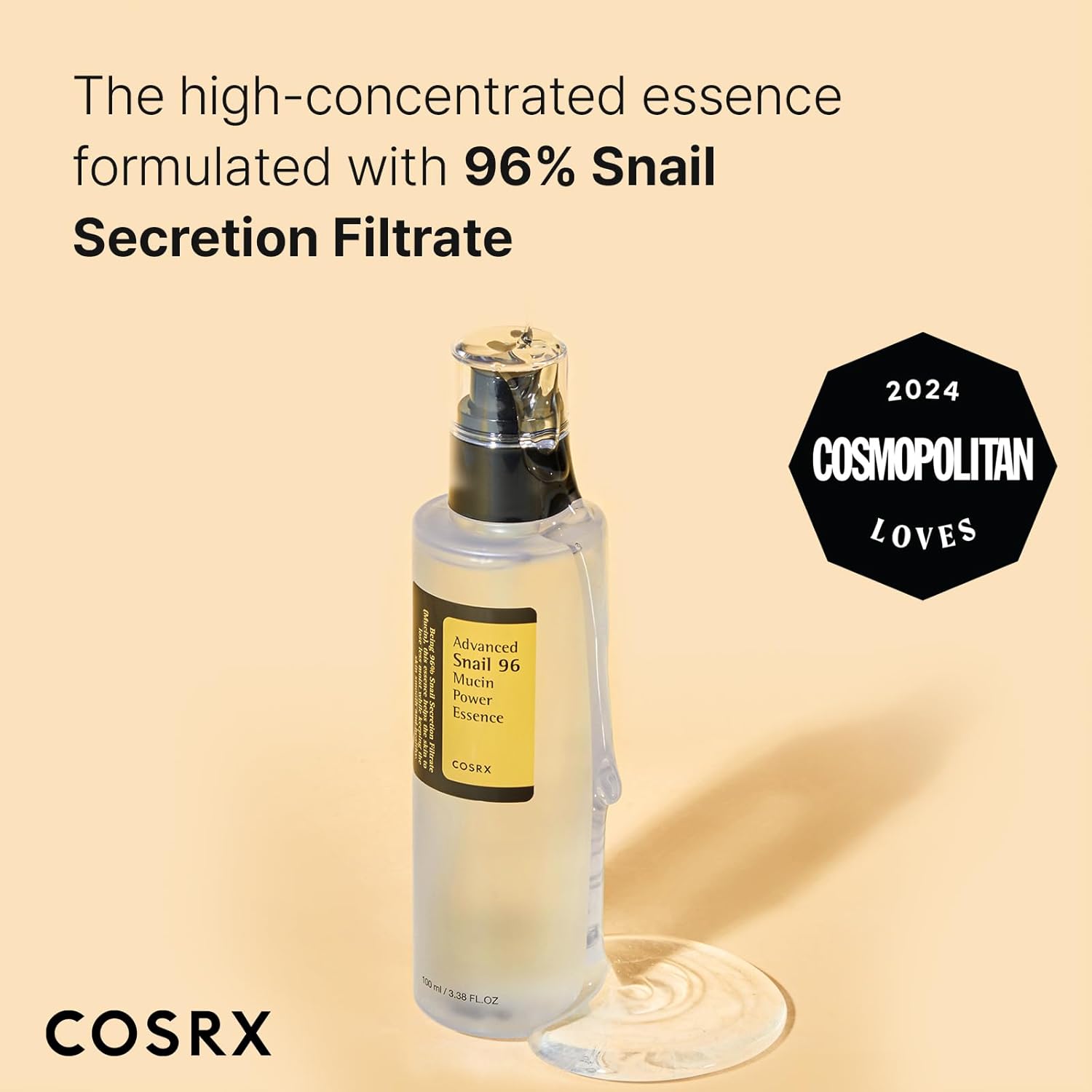 Cosrx Advanced Snail 96 Mucin Power Essence - By Baano