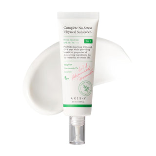 AXIS-Y Complete No-Stress Physical Sunscreen SPF50+ PA++++ - By Baano