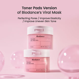 Biodance Collagen Gel Toner Pads - By Baano