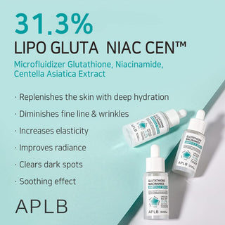APLB Glutathione Niacinamide Ampoule Serum - By Baano