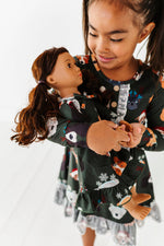 Christmas Doggies | DOLL DRESS - By Baano