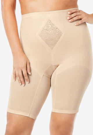 Style 6205 | Waistline Thigh Slimmer | Memory Compression Fabric | Medium Support Rago Shapewear