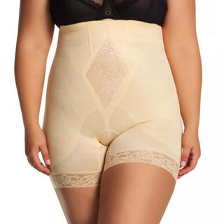 Style 6206 | High Waist Medium Control Thigh Slimmer | Memory Compression Fabric Rago Shapewear