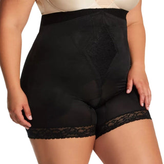 Style 6206 | High Waist Medium Control Thigh Slimmer | Memory Compression Fabric Rago Shapewear